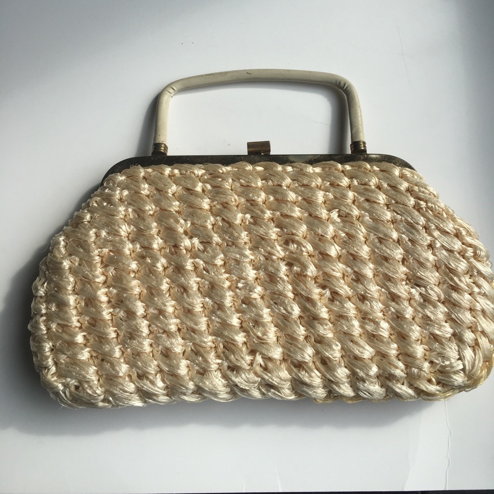 Vintage Garay Straw Handbag